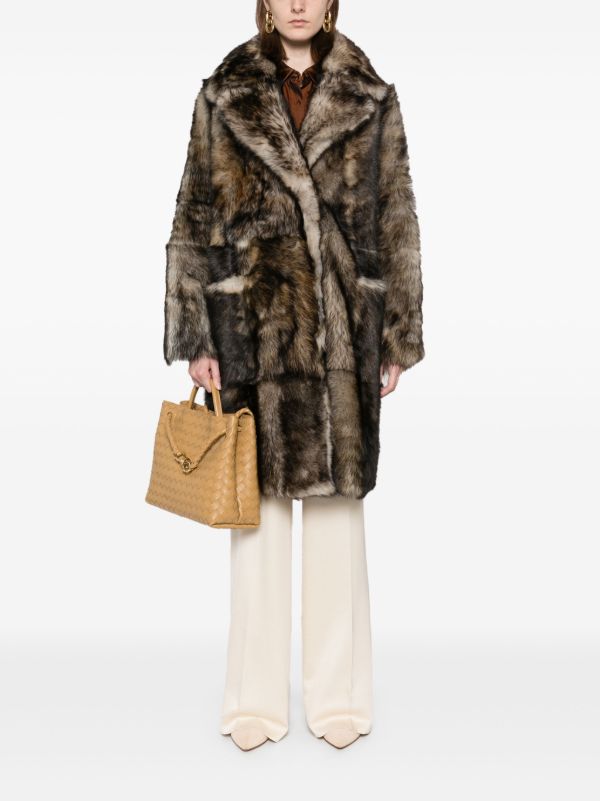 Nour Hammour Brown Evita Coat | Browns Oversized Coats