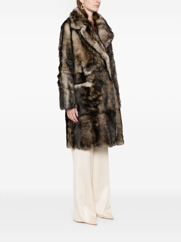 Nour Hammour Brown Evita Coat | Browns Oversized Coats