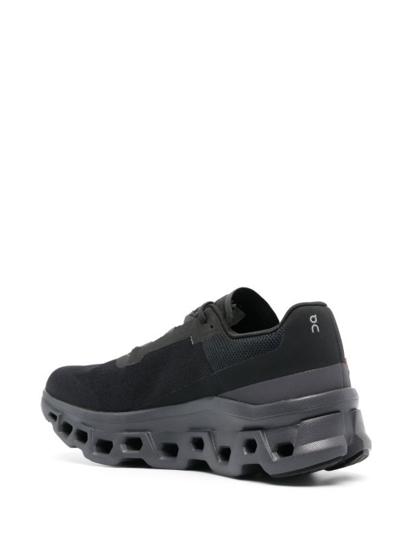 On Running Black Cloudmonster Low-Top Sneakers | Browns Sneakers