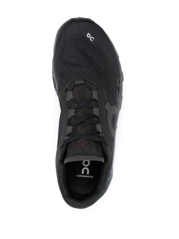 On Running Black Cloudmonster Low-Top Sneakers | Browns Sneakers