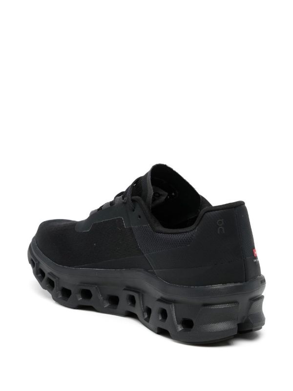 On Running Black Cloudmonster Running Sneakers | Browns Performance Trainers