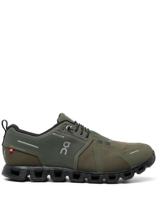 On Running green Cloud 5 sneakers | Browns Low-Tops