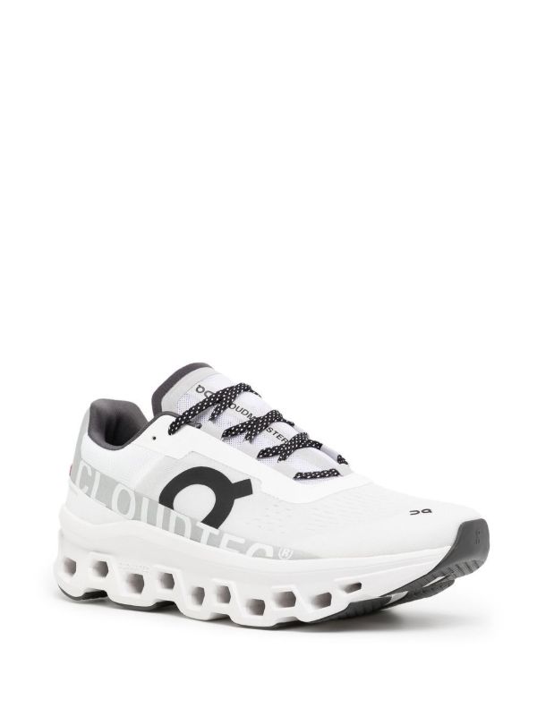 On Running White Cloudmonster Low-Top Sneakers | Browns Low-Tops