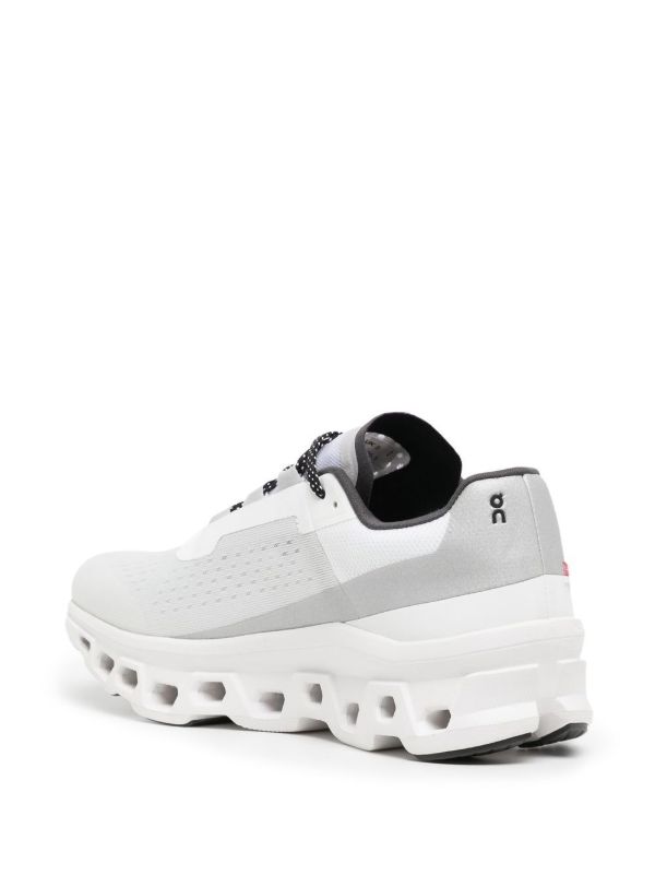 On Running White Cloudmonster Low-Top Sneakers | Browns Low-Tops