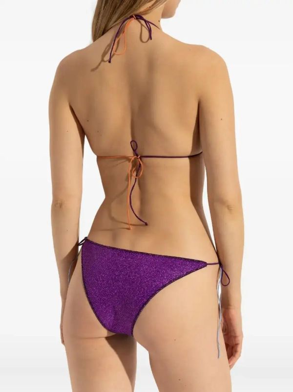 Oséree Glitter-detailing Bikini | Browns Bikinis