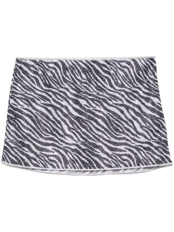 Oséree Grey Lumière Skirt | Browns Fitted Skirts