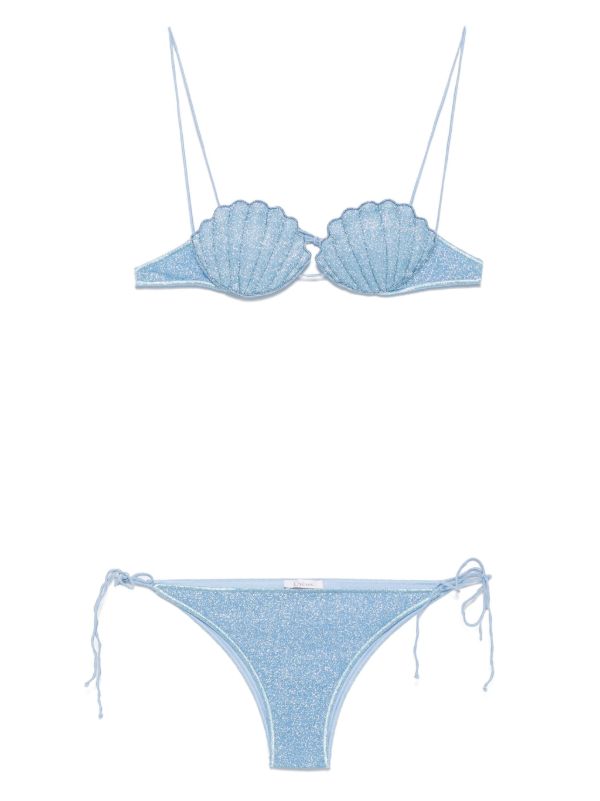 Oséree Lumière Shell Bikini Set | Browns Bikinis