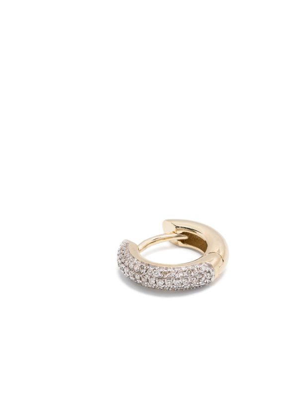 Otiumberg 9K Yellow Gold Diamond Earring | Browns Fine Earrings
