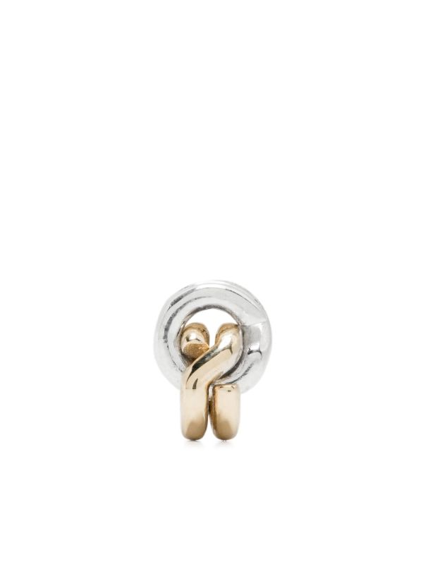 OUIE 14K Gold And Sterling Silver Keyring Single Earrings | Browns Earrings