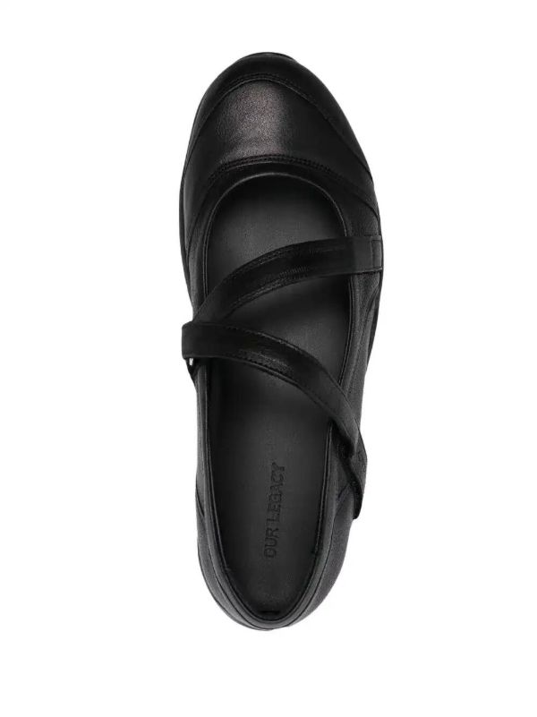 OUR LEGACY Black Sweetheart Sneakers | Browns Low-Tops