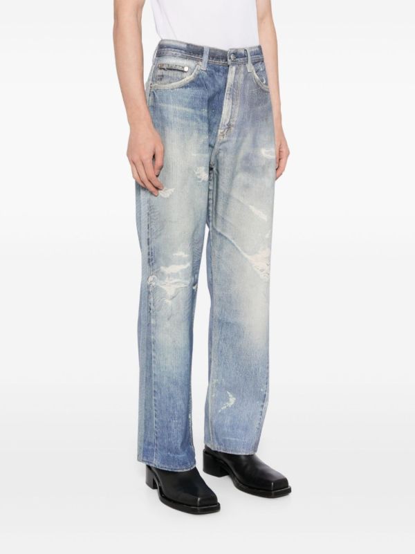 OUR LEGACY Blue Third Cut Jeans | Browns Wide-Leg Jeans