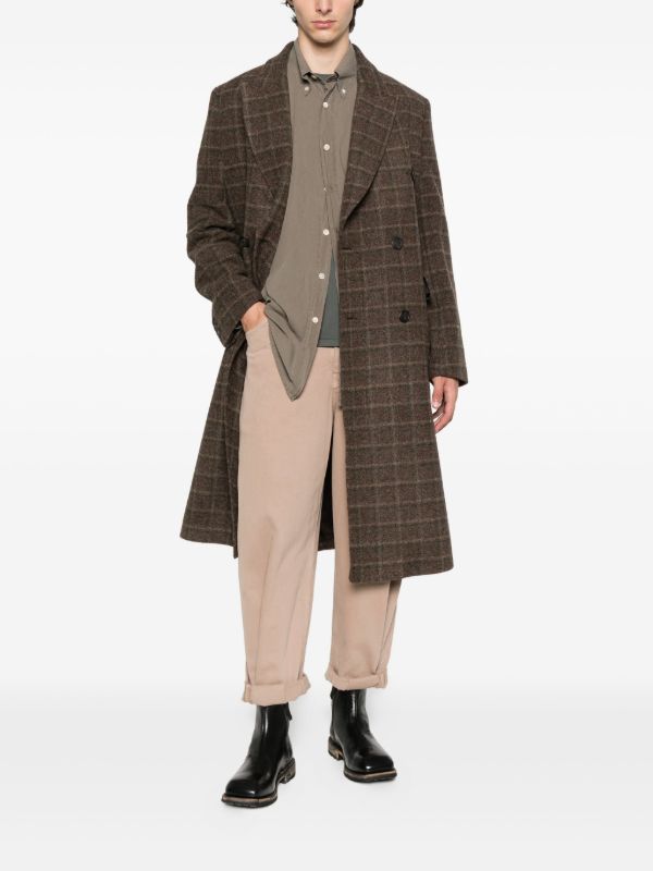 OUR LEGACY Checked Double-breasted Coat | Browns Double Breasted Coats