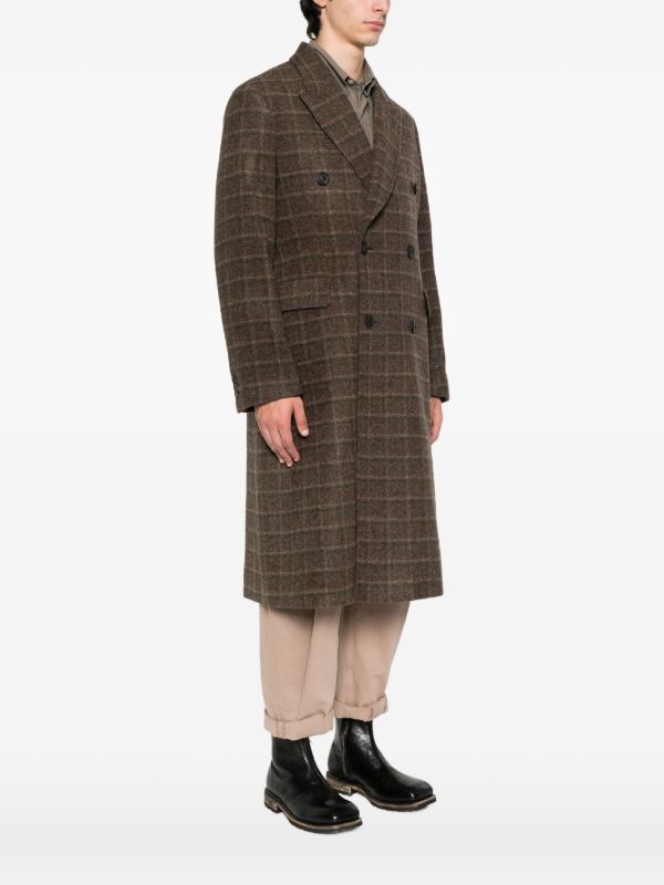 OUR LEGACY Checked Double-breasted Coat | Browns Double Breasted Coats