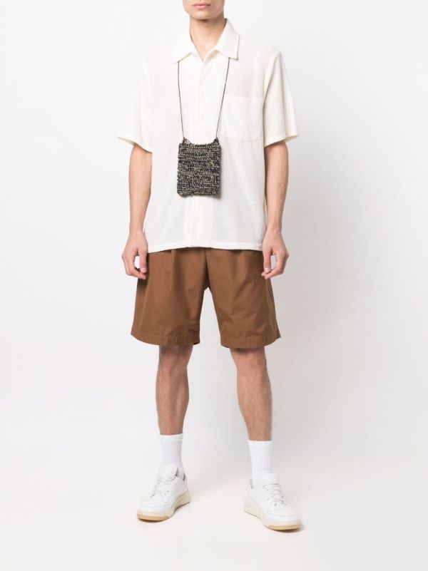 OUR LEGACY White Short-Sleeve Textured Shirt | Browns Shirts