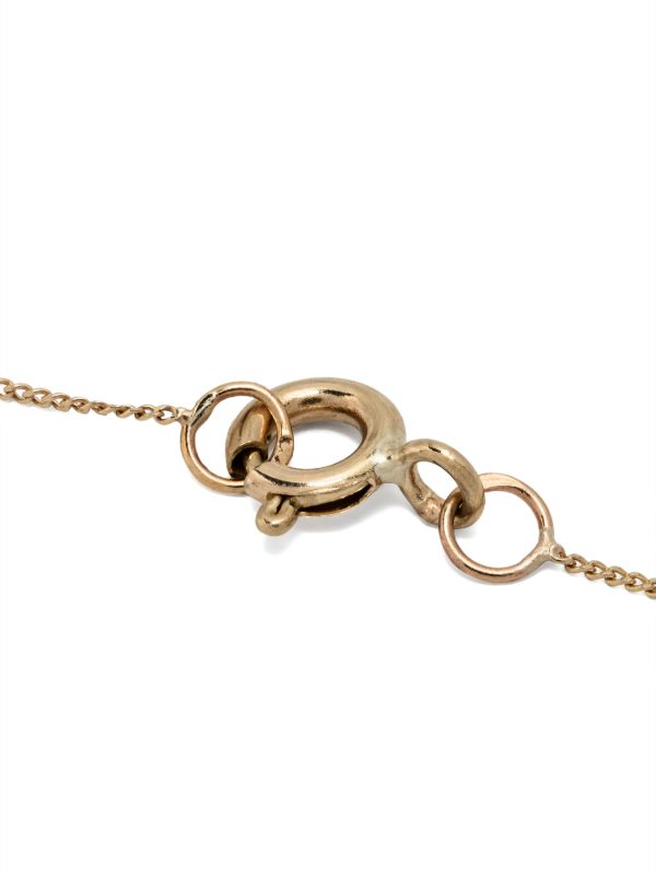 Pascale Monvoisin 9K Yellow Gold Orso Ruby And Diamond Necklace | Browns Fine Earrings