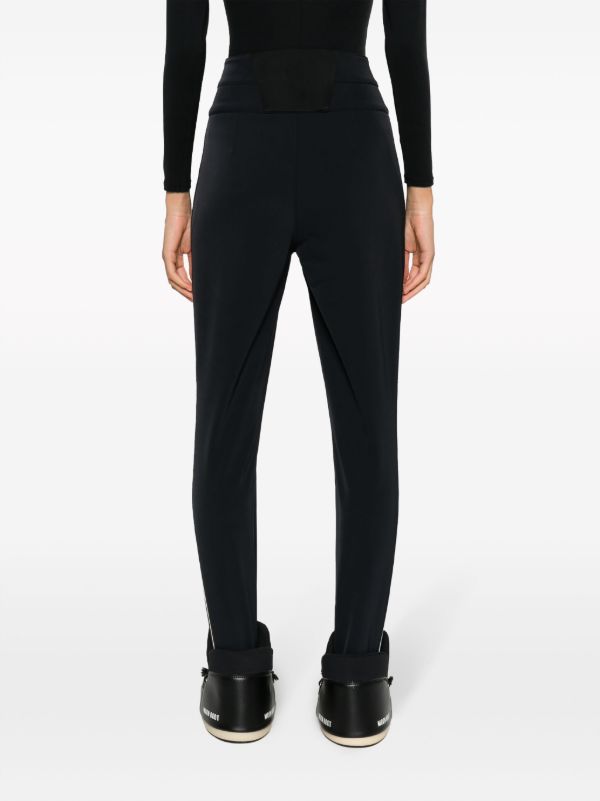 Perfect Moment Black Aurora Stirrup Leggings | Browns Leggings