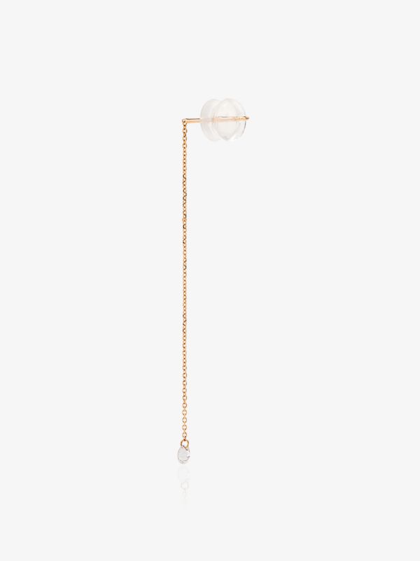 Persée 18K Yellow Gold Drop Thread Diamond Earrings | Browns Fine Earrings
