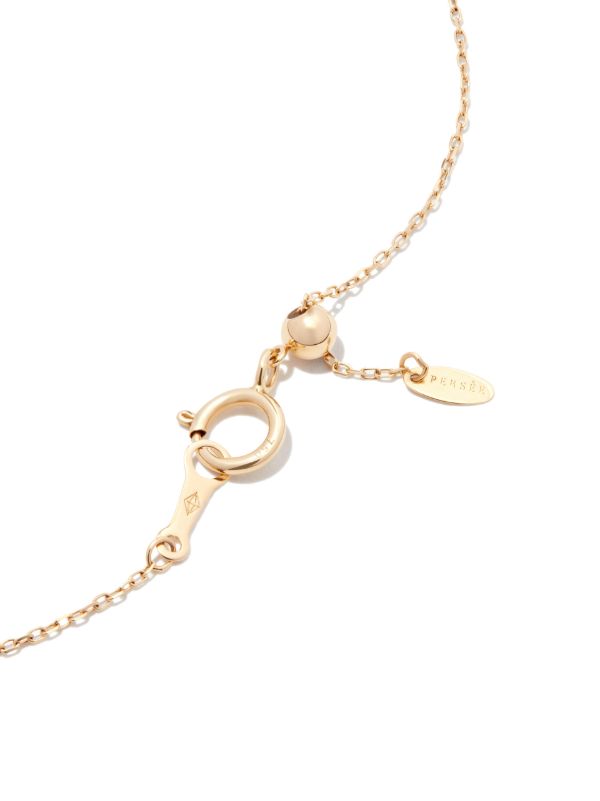 Persée 18K Yellow Gold Topaz Pendant Necklace | Browns Fine Necklaces