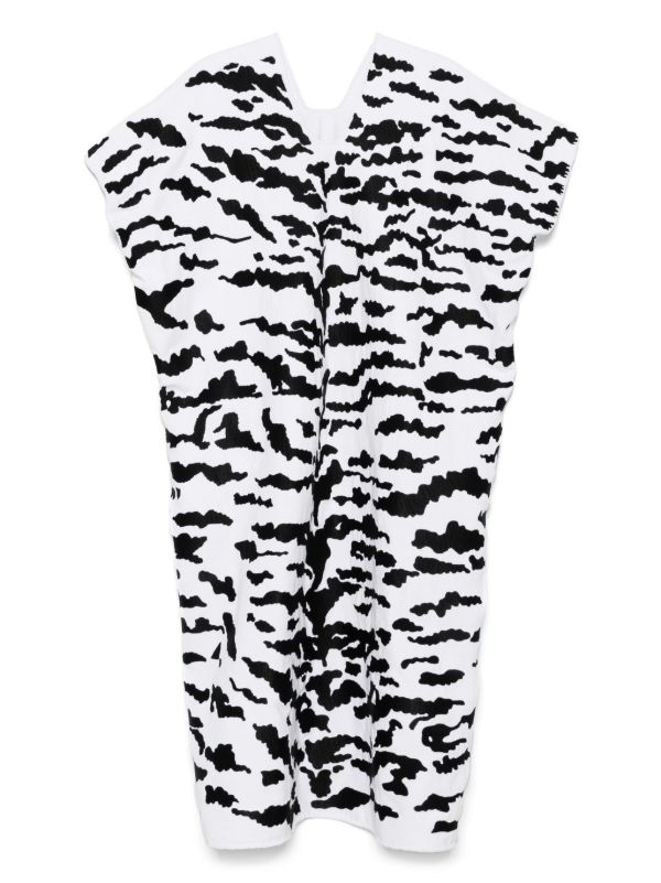 Pippa Holt zebra-print midi dress | Browns Day Dresses