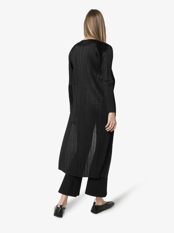 Pleats Please Issey Miyake Monthly Colors Plissé Single-breasted Coat | Browns Single Breasted Coats