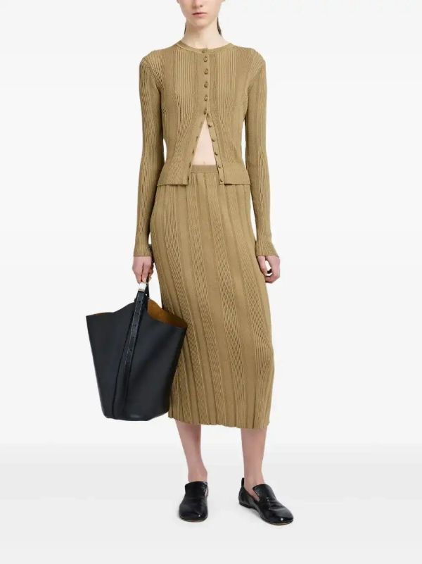 Proenza Schouler Ryanne Midi Skirt | Browns Pencil Skirts