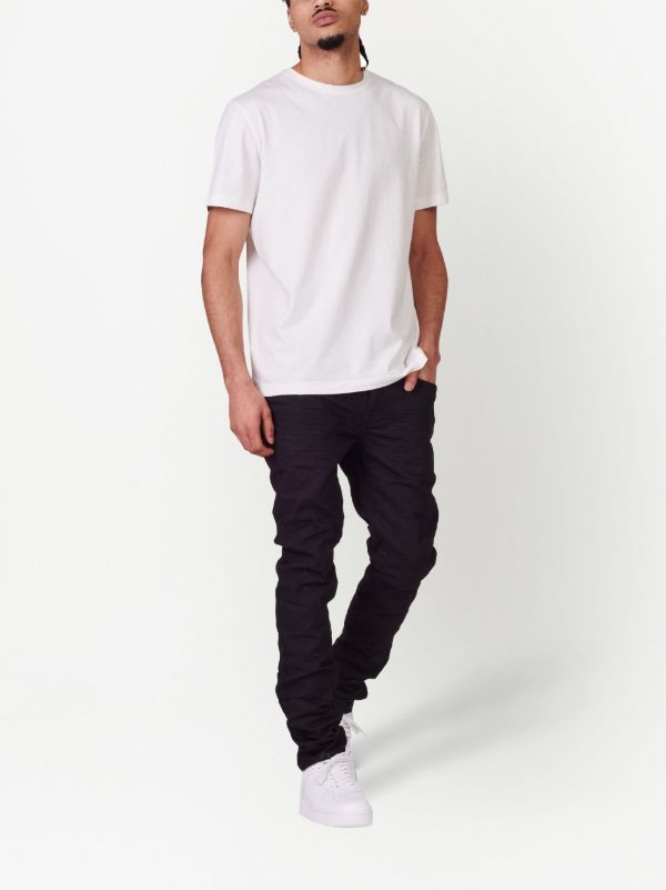 Purple Brand Black P001 Low-Rise Skinny Jeans | Browns Slim-Fit Jeans