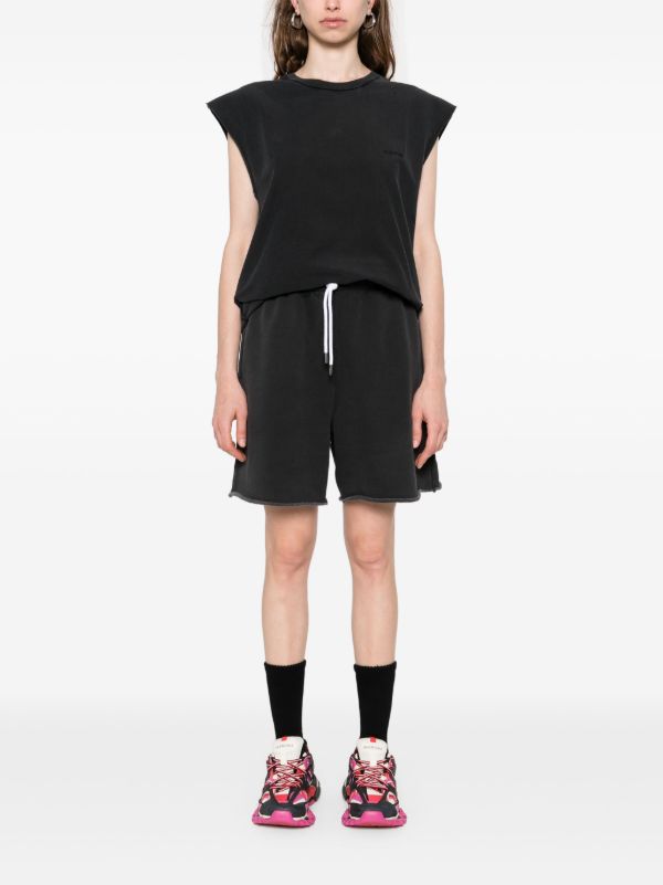 Purple Brand Textured Jersey Tank Top | Browns Vests & Tank Tops