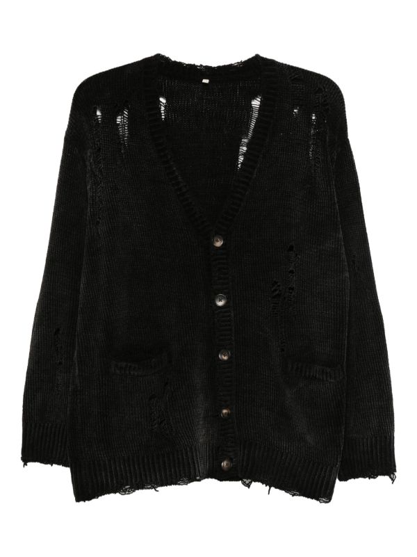 R13 raw-cut fine-knit cardigan | Browns Cardigans
