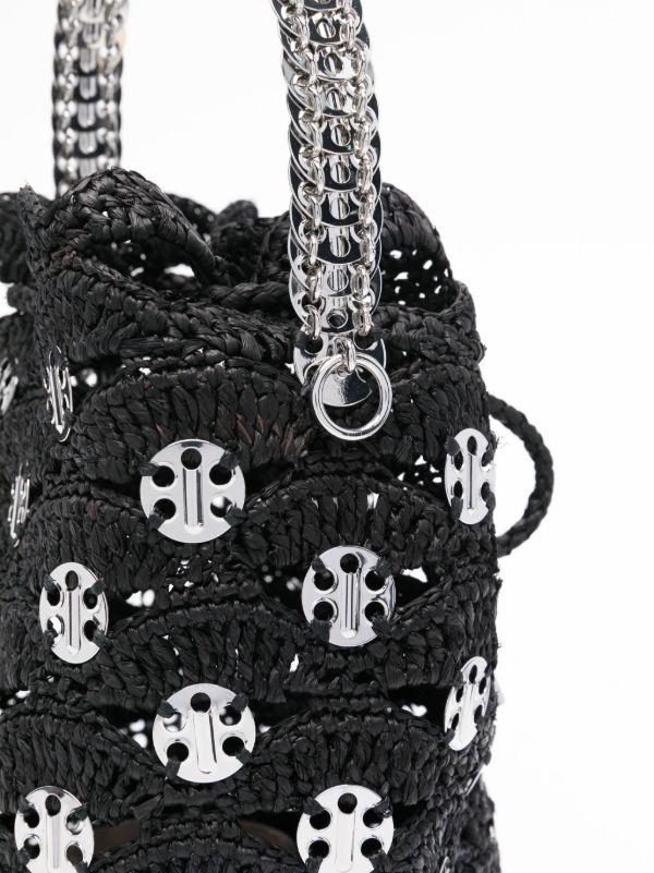 Rabanne Raffia Bucket Bag | Browns Bucket Bags