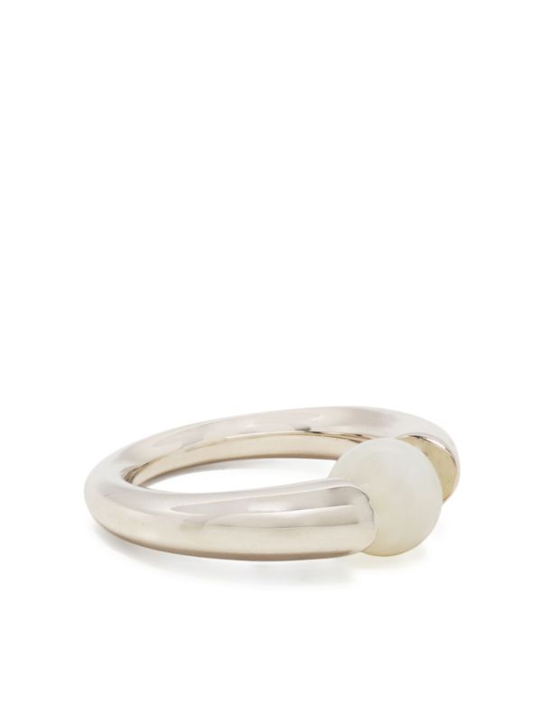 RAGBAG STUDIO sterling silver No.11024 agate ring | Browns Rings