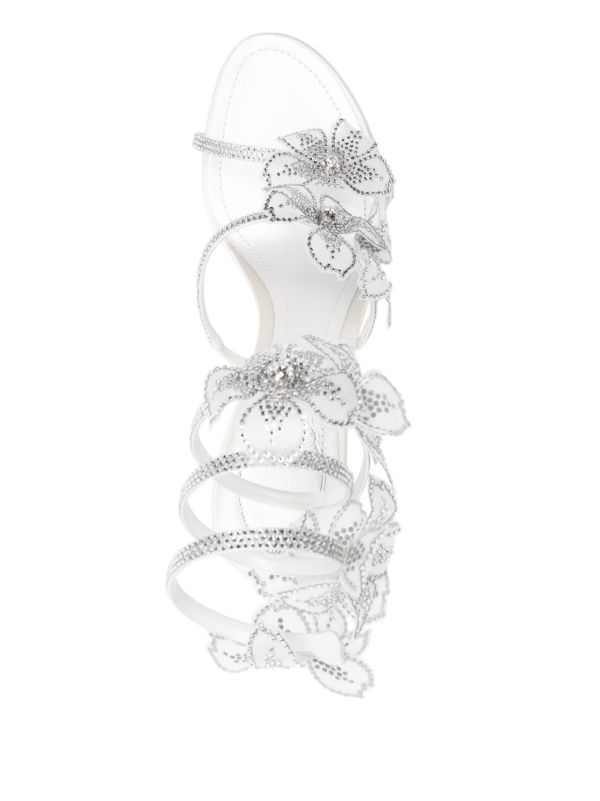 René Caovilla 80mm Floriane Sandals | Browns Sandals