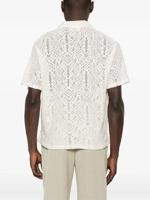 Represent All-over Crochet Shirt | Browns Shirts