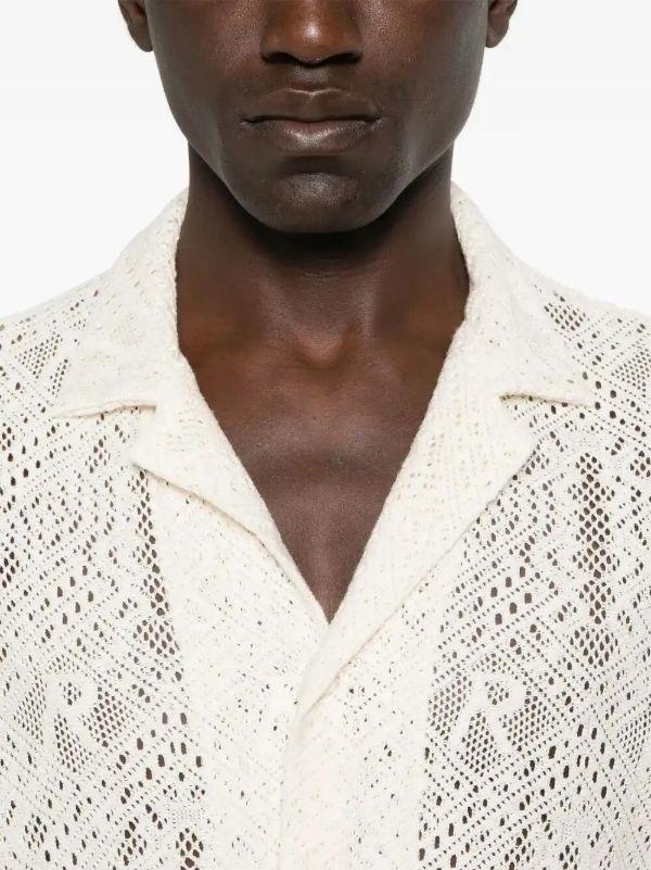 Represent All-over Crochet Shirt | Browns Shirts