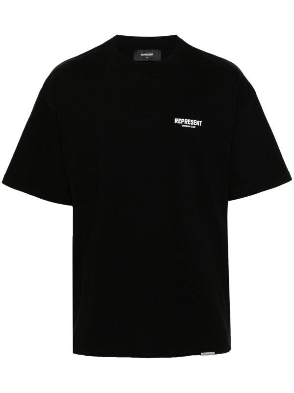Represent black Owners Club cotton T-shirt | Browns T-Shirts