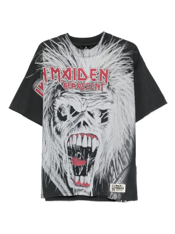 Represent Iron Maiden British Metal T-shirt | Browns T-Shirts
