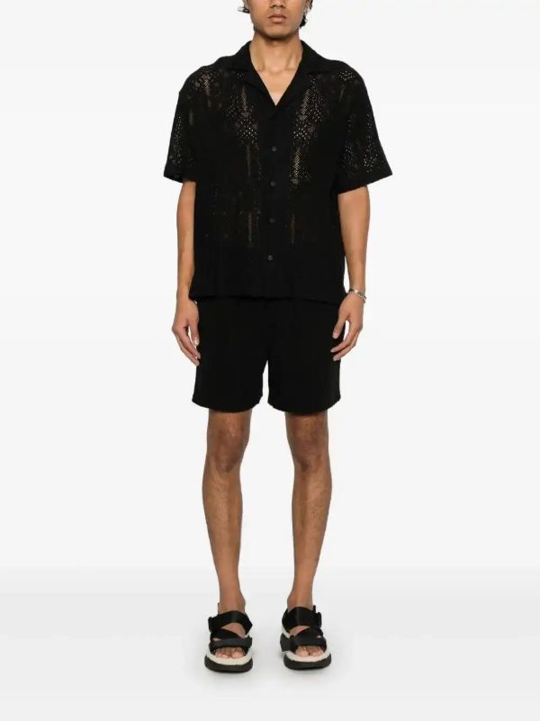 Represent Knitted-detail Shorts | Browns Bermuda Shorts