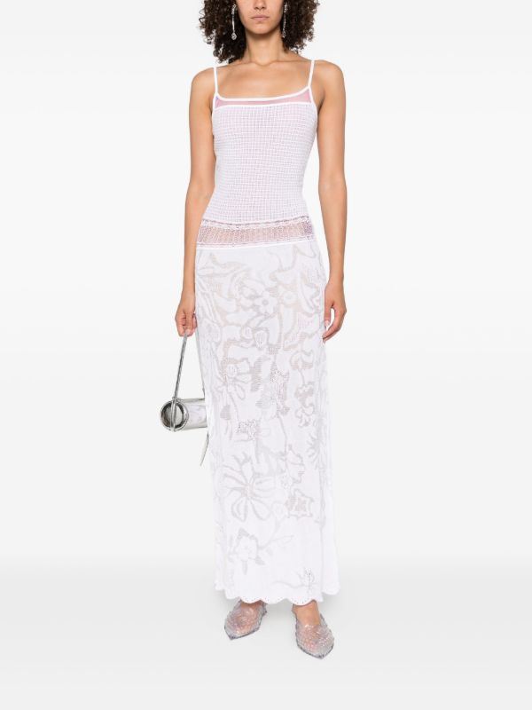 Roberta Einer Open-knit Midi Dress | Browns Day Dresses