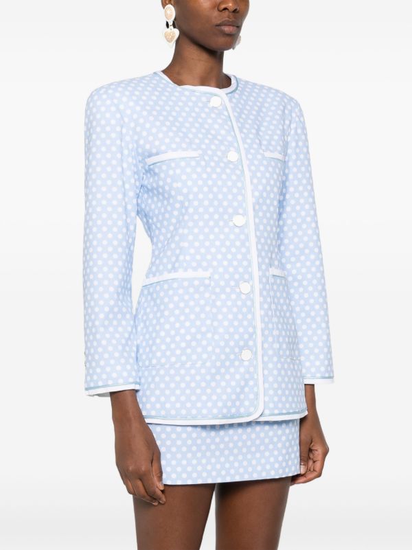 Rowen Rose Polka-dot Jacket | Browns Fitted Jackets