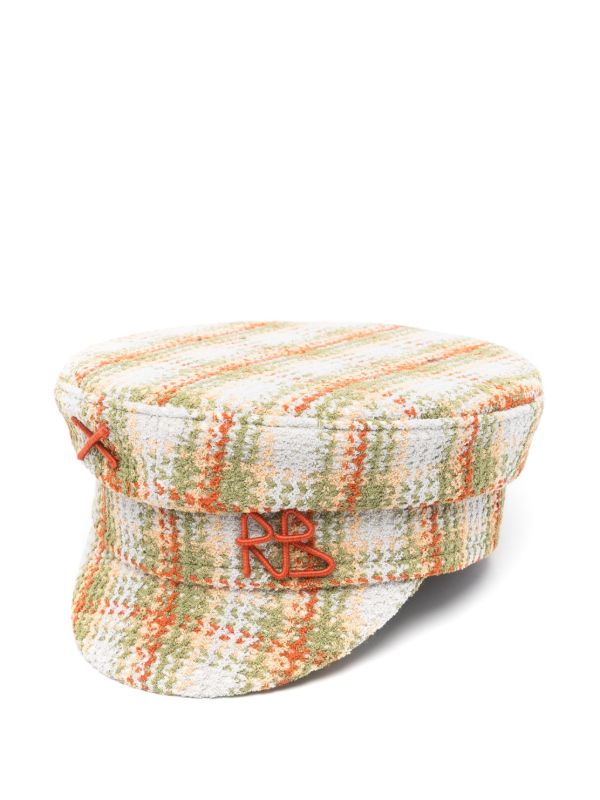 Ruslan Baginskiy Checked Baker Boy Cap | Browns Hats Ruslan Baginskiy Checked Baker Boy Cap | Browns Hats