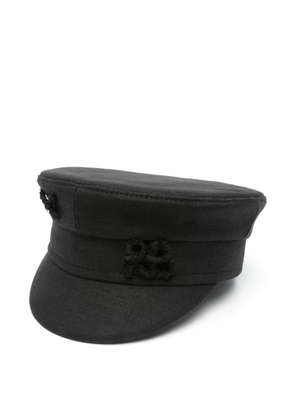 Ruslan Baginskiy linen baker boy hat | Browns Hats
