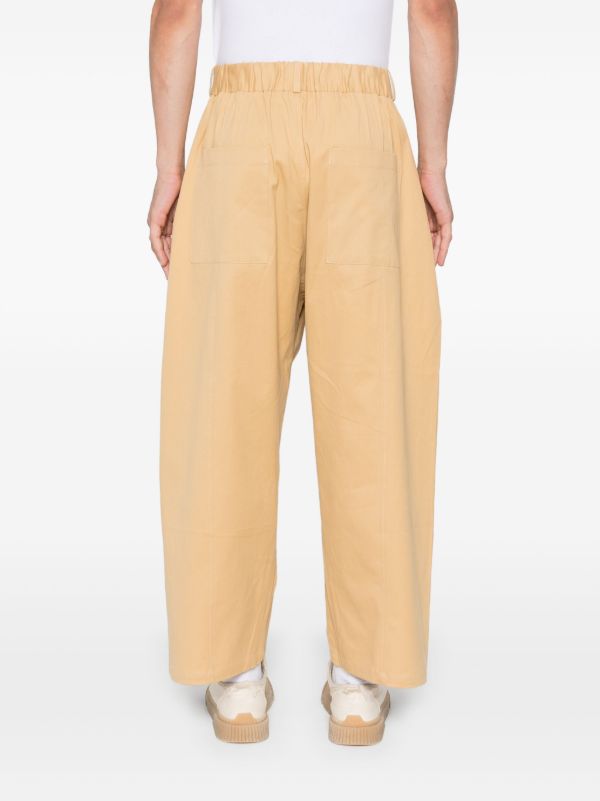 SAGE NATION Neutral Wide-Leg Trousers | Browns Wide Leg Pants