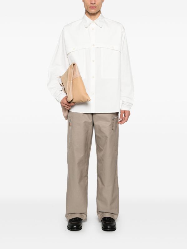 SAGE NATION White Cotton Shirt | Browns Shirts