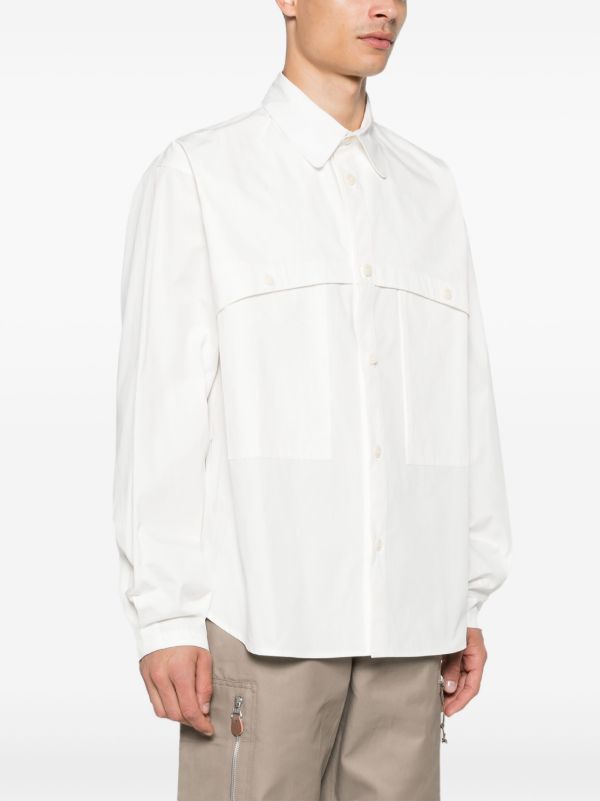 SAGE NATION White Cotton Shirt | Browns Shirts