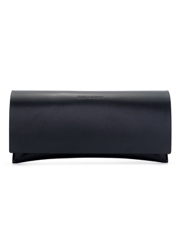 Saint Laurent Eyewear Black Butterfly Frame Sunglasses | Browns Sunglasses