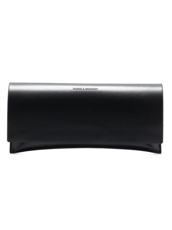 Saint Laurent Eyewear Black Carolyn Pilot-Frame Sunglasses | Browns Sunglasses