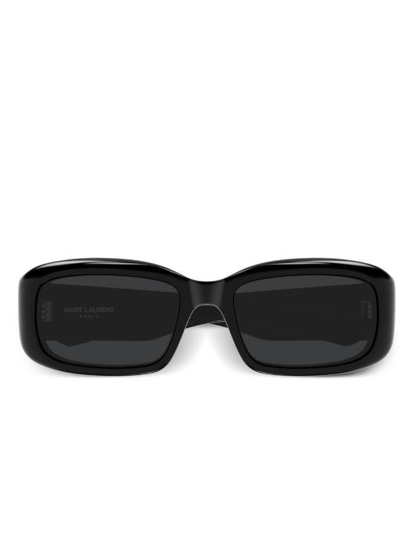 Saint Laurent Eyewear Black SL 809 Sunglasses | Browns Sunglasses