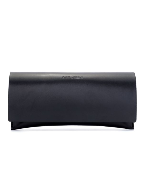 Saint Laurent Eyewear Black SL689 Square Sunglasses | Browns Sunglasses
