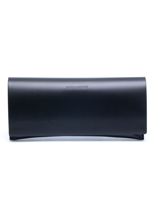 Saint Laurent Eyewear Black Square Sunglasses | Browns Sunglasses