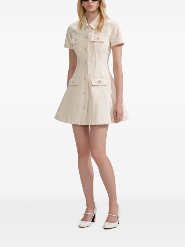 Self-Portrait Denim Dress | Browns Day Dresses