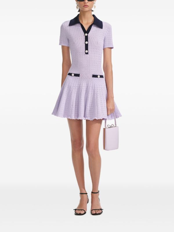 Self-Portrait knitted dress | Browns Day Dresses